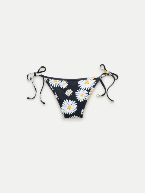 J.CREW Hipster string bikini bottom in vintage daisy print