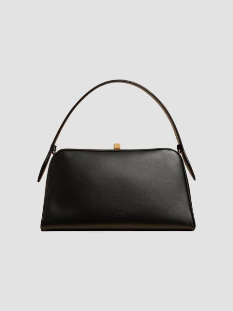 KHAITE Women's Cate Leather Top Handle Bag - Black