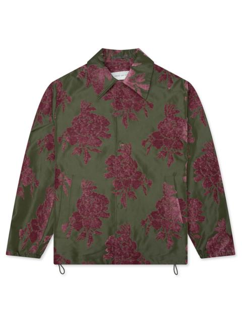 Dries Van Noten FIL COUPE FLORAL VORRIES M.W. JACKET - PINK