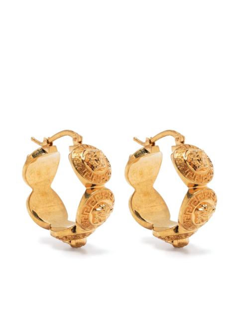 VERSACE Versace Tribute Medusa Hoop Earrings