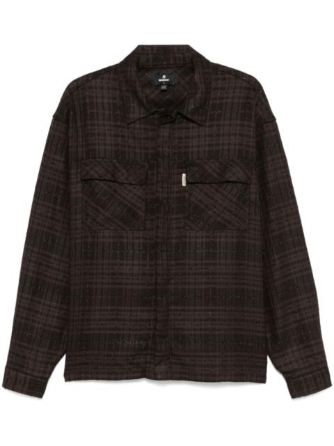 REPRESENT checked shirt