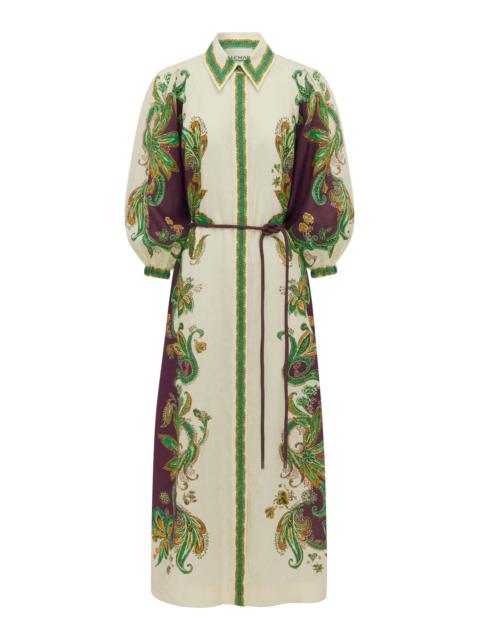 ALÉMAIS Ruthie Short Sleeve Shirtdress