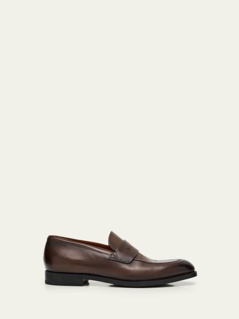 ZEGNA Men's Calfskin Penny Loafers
