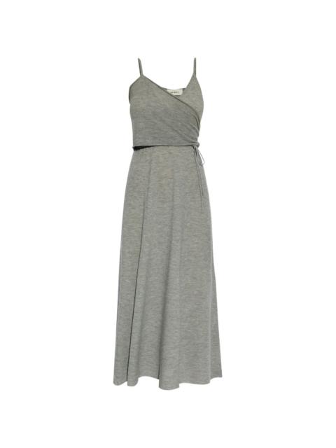 cashmere wrap dress