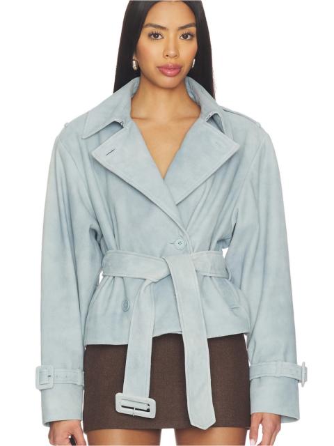 LAMARQUE Dhana Cropped Trench Coat