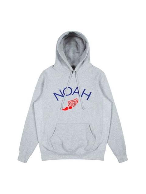 Noah NOAH Winged Foot Embroidered Logo Unisex Gray NOAH-SS20-002