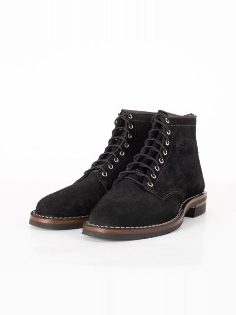 Iron Heart IHWE-FP-BLK Iron Heart Int'l x Wesco® - 7" Rough-Out Boot - Black. The "Foot Patrol"