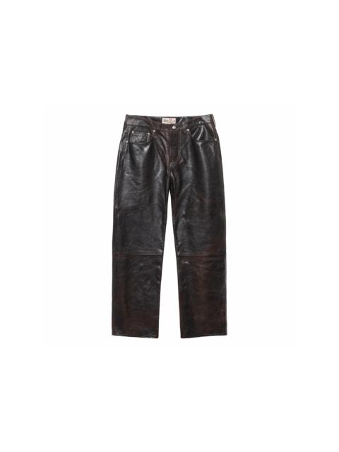 Stüssy Stussy New Classic Leather Jean Dark Brown