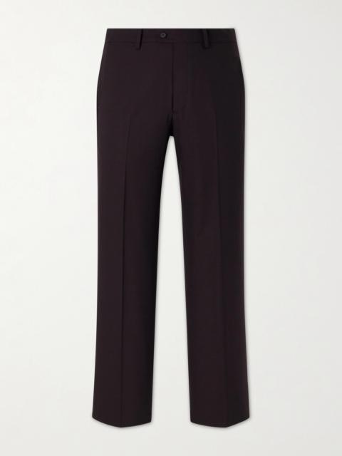 KAPTAIN SUNSHINE Straight-Leg Wool-Poplin Trousers