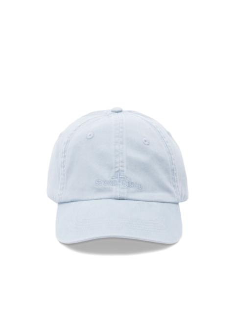 Stone Island logo-embroidered baseball cap