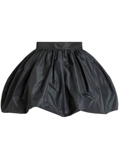 PATOU recycled-faille bubble mini skirt