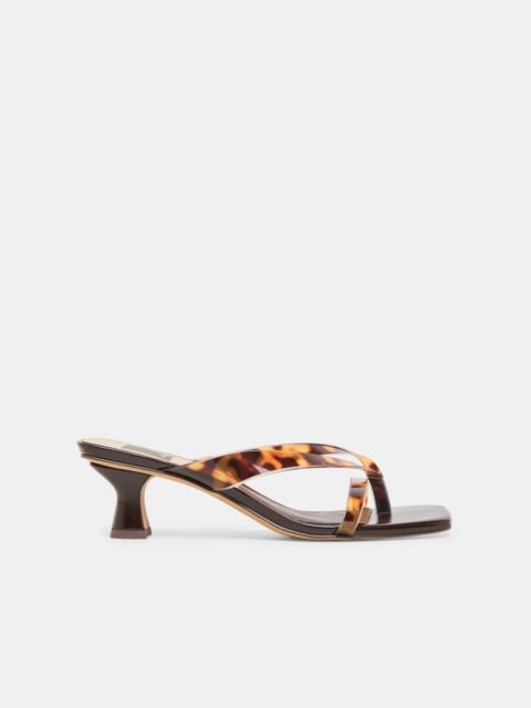 dolce vita BREVEL VINYL HEELS TORTOISE JELLY