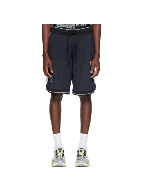 Off-White Black OWR Team Soccer Shorts