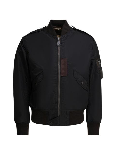 Buzz Rickson's zip bomber coat