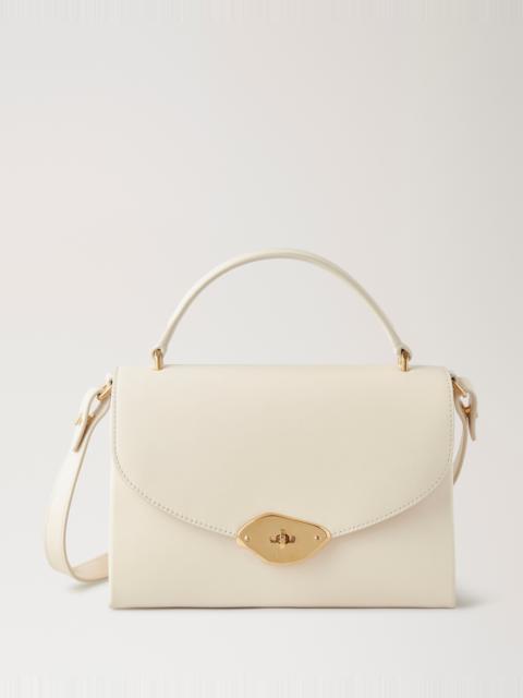 Lana Top Handle
Eggshell High Gloss Leather