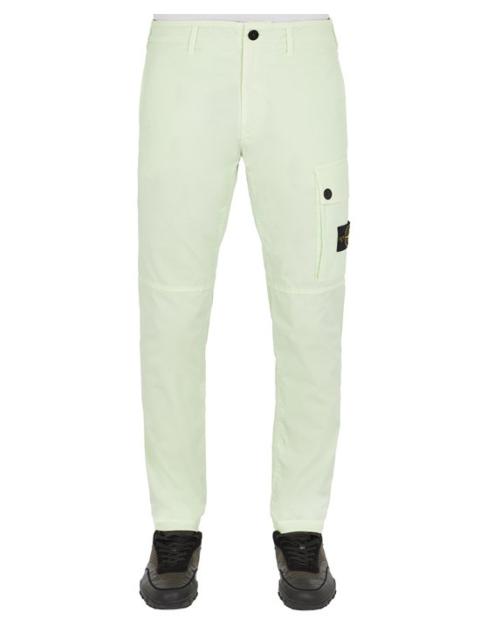 Stone Island 31410 SUPIMA® COTTON LIGHT GREEN