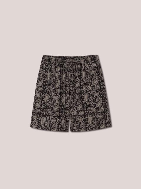 Nanushka DOXXI - Washed cotton shorts - Paisley