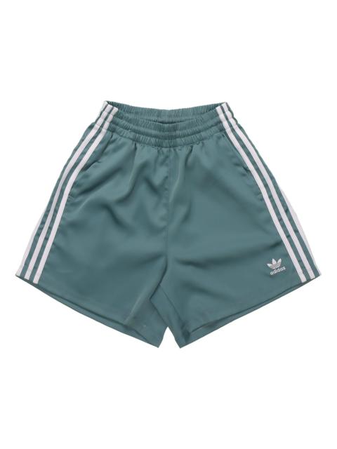 adidas (WMNS) adidas Adicolor Classic Satin Shorts 'Hazy Emerald' GN2775