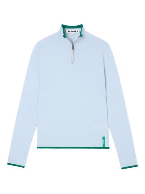 SUNNEI zip-neck sweater