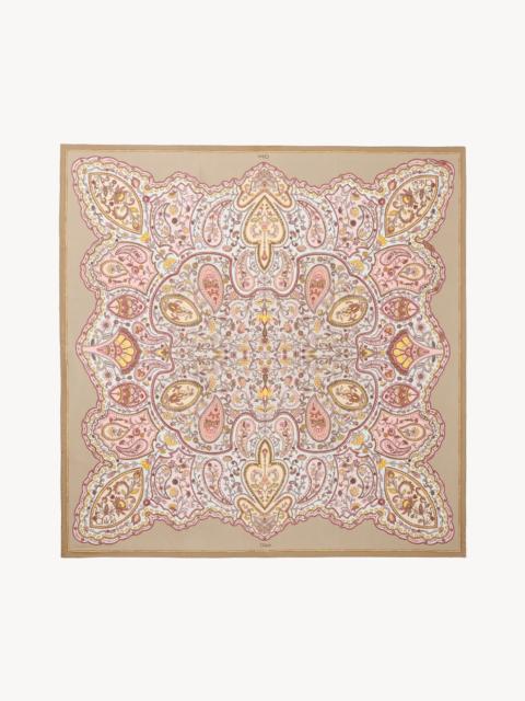 Chloé THE CHLOÉ PAISLEY SQUARE SCARF IN SILK TWILL