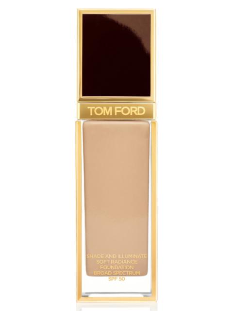 TOM FORD TOM FORD Shade and Illuminate Soft Radiance Foundation SPF 50 in 6.5 Sable at Nordstrom