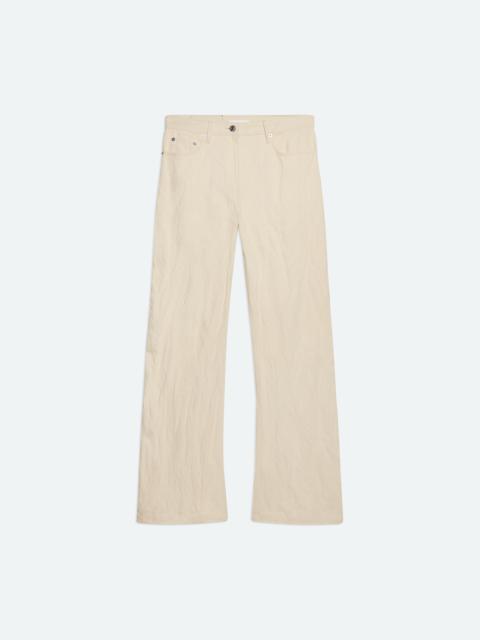 Helmut Lang CRUSHED BOOTCUT JEANS