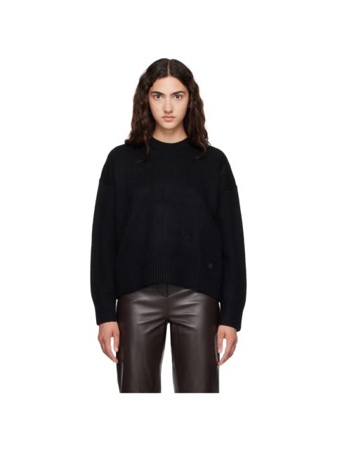 Loulou de Saison Black PIA LDS Oversized Sweater