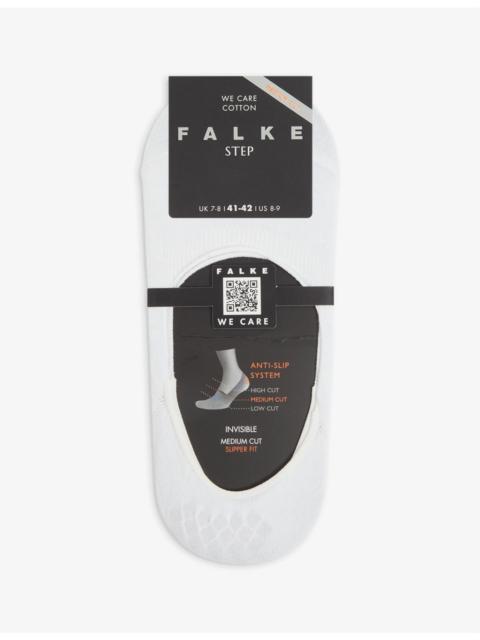 FALKE Step medium-cut invisible cotton-blend socks