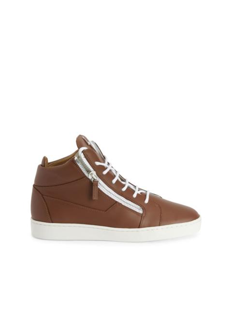 Giuseppe Zanotti Frankie logo-plaque sneakers