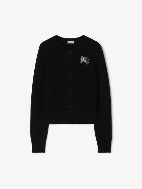 Burberry Knight Wool Cashmere Cardigan