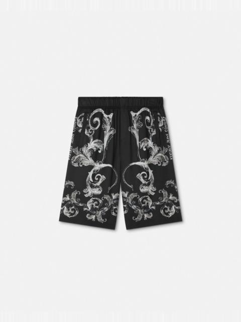 VERSACE JEANS COUTURE Outline Barocco Bermuda Shorts