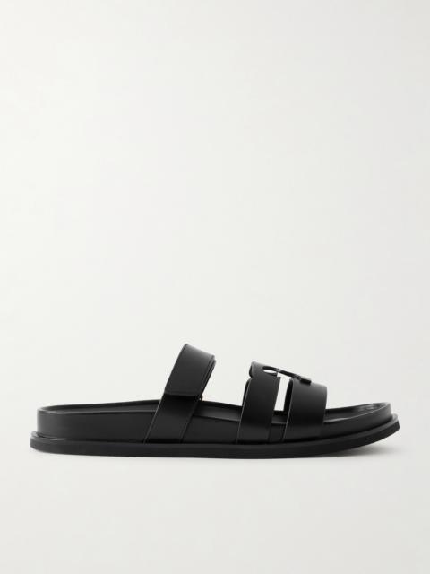 TORY BURCH Ines Sport Leather Slides