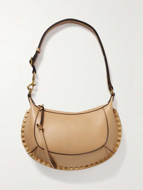 Isabel Marant Oskan Moon studded leather shoulder bag