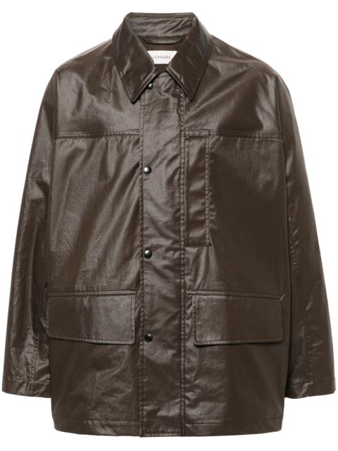 Lemaire coated-finish rain jacket
