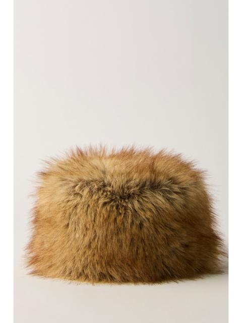FREE PEOPLE Frostbite Fur Pillbox Hat