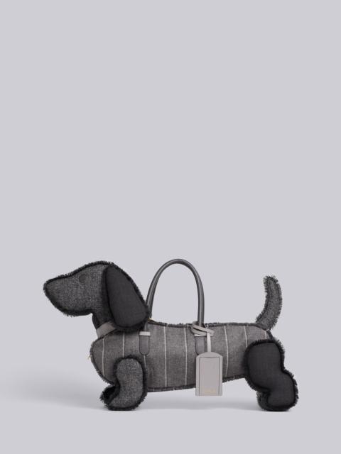 Thom Browne Solid Tweed Hector bag