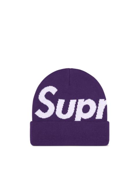 Supreme Big Logo beanie hat