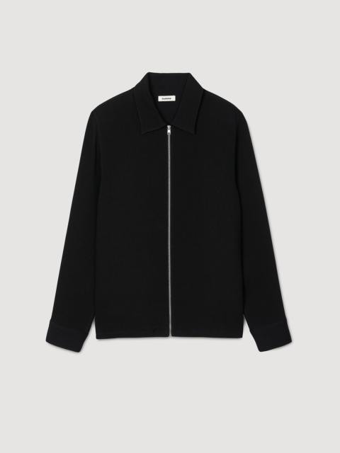 Sandro PLEATED SHIRT