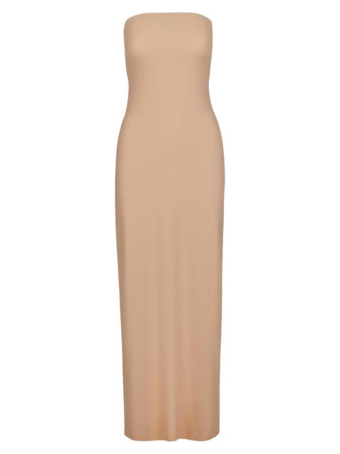 commando Women's Classic Strapless Maxi Slipdress - Beige