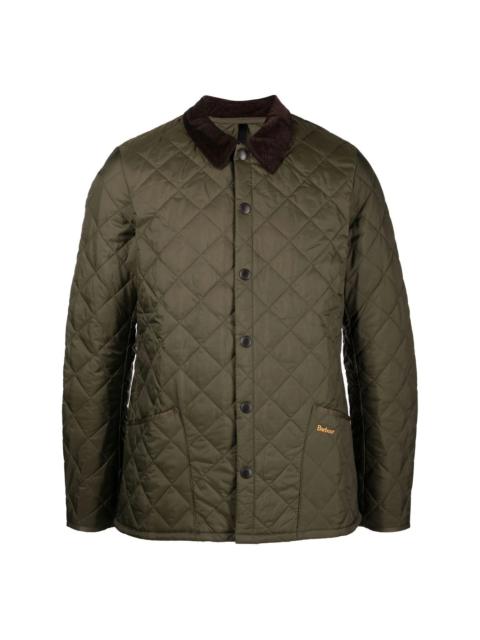 Barbour quilted shirt jacket