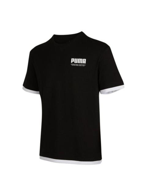 PUMA Summer Court T-Shirt 'Black' 845862-01