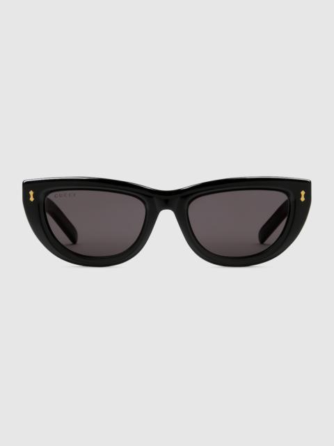 GUCCI Cat-eye frame sunglasses