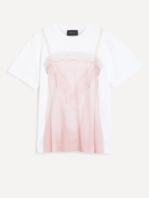 Simone Rocha T-shirt Trompe L'oeil Print