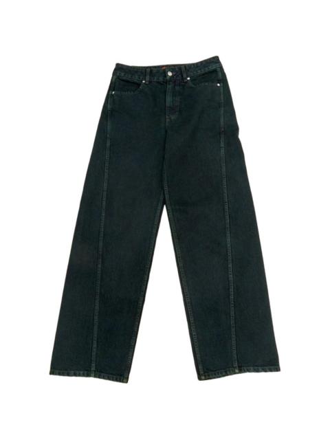 ECKHAUS LATTA asymmetric-seam jeans
