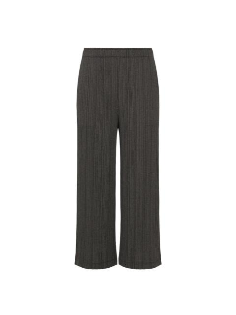 Pleats Please Issey Miyake COTTON DENIM BLACK