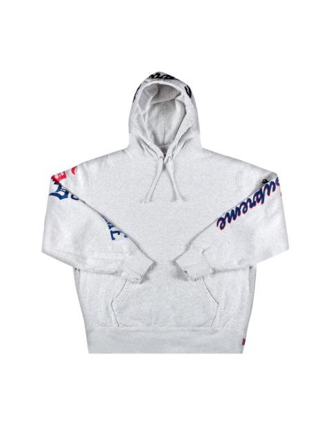 Supreme Supreme Multi Logo Hooded Sweatshirt 'Ash Grey'