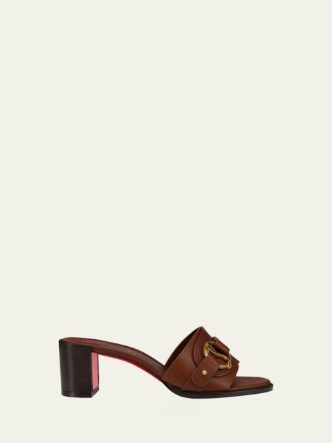 Christian Louboutin 55mm Her in Roma Leather Mules