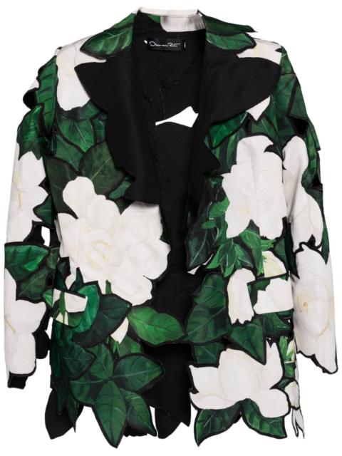 Oscar de la Renta layered-design blazer