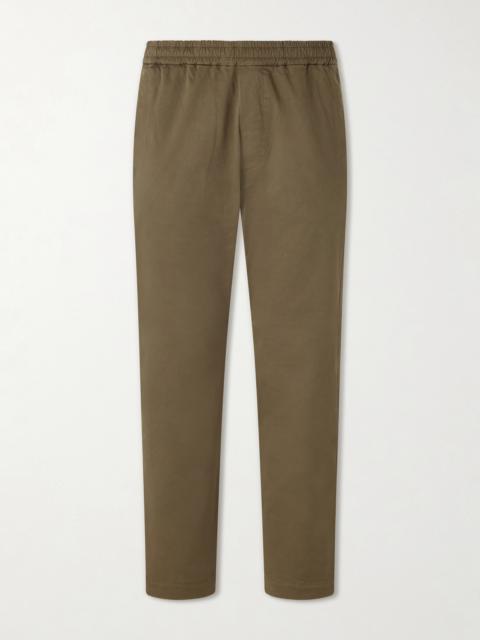 BARENA Straight-Leg Cotton-Blend Gabardine Trousers