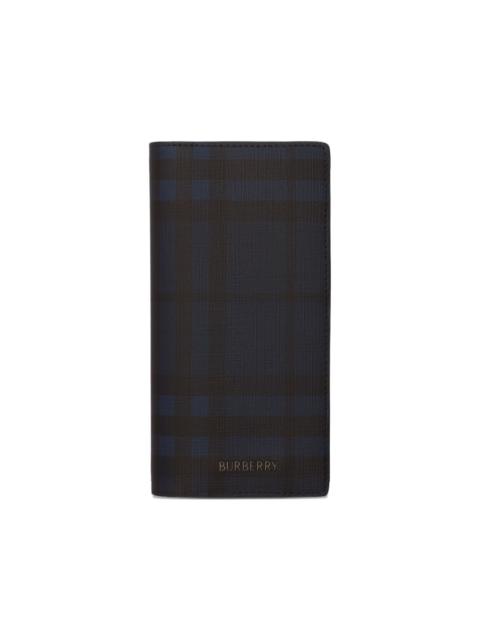 Burberry City Check continental wallet